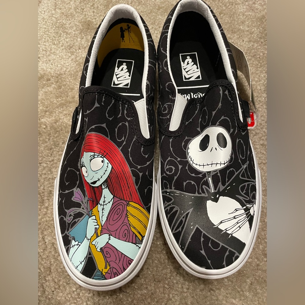 NWT Disney Jack and Sally Nightmare before Christmas Vans